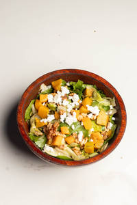 Roasted Pumpkin Feta Salad