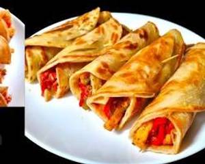 Chilli Paneer Roll