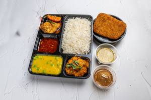 Rice-fish Fry-bhetki Tomato Jhal Combo(c-33)