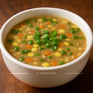 Sweet Corn Vegetables Soup