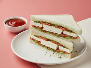 Bombay Kaccha Paneer Sandwich