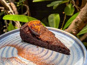 Chocolate Orange Fudge Cake