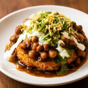 Chole Patties Chaat