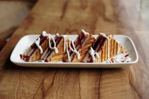 Jam With Cheese Sandwich