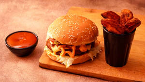 Crunchy Cajun Burger