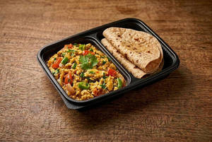 Egg Bhurji+ Roti