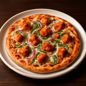 Tandooori Murgh Pizza (8inches)