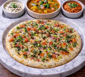 Vegetable Uttapam