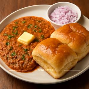 Butter Masala Pav Bhaji