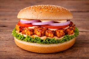 Tandoori Paneer Burger