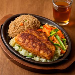 Fish Grilled Sizzler