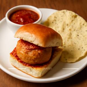 Schezwan Vada Pav
