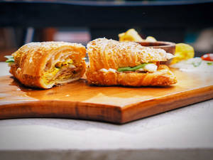 Avocado Cheese Croissant