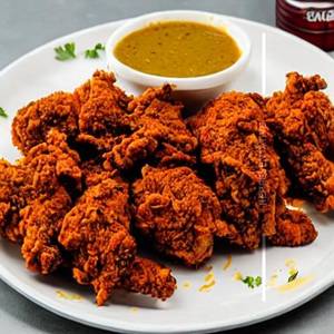 Fried chicken shawarma