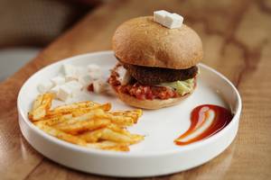 Spicy Paneer Burger
