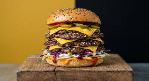 K Pop Buff Burger - Trio Bulgogi