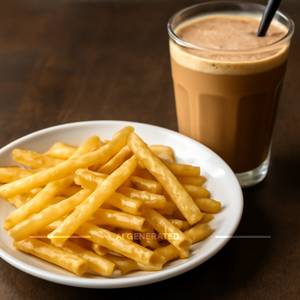 Bns Fries + Cold Coffee