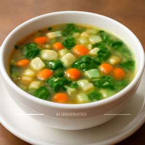 Vegetables Clear Soup
