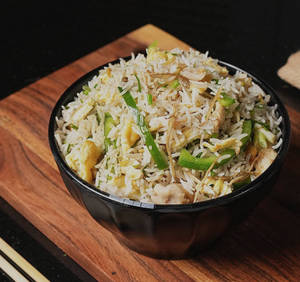 Ginger Capsicum Fried Rice