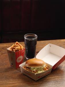 Tender Strip Burger Combo
