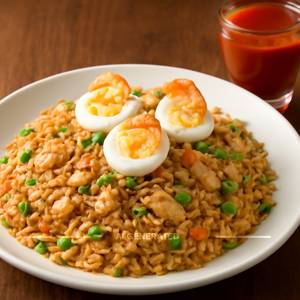 Egg Cocktail Fried Rice