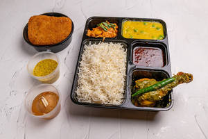 Rice-fish Fry-chicken Kancha Lonka Combo (c-41)