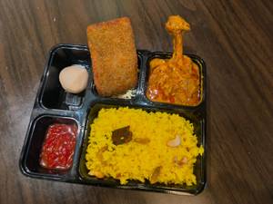 Polao-fish Fry-chicken Handi Combo (c-48)
