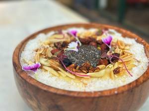 Tropical Mango Coconut Smoothie Bowl