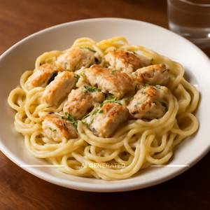 Chicken Alfredo White Sauce Pasta