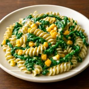 Corn Spinach Pasta