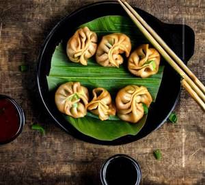Chicken tikka momos Fried