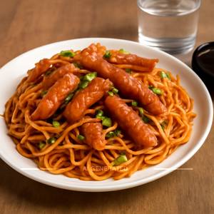 Chicken Schezwan Noodals