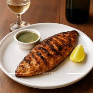 Grilled Fish Capus Wine Shop