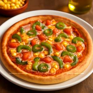 Chilly Hot Garlic Pizza [8 Inches]