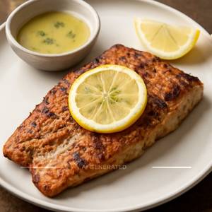 Grilled Fish Lemon Butter