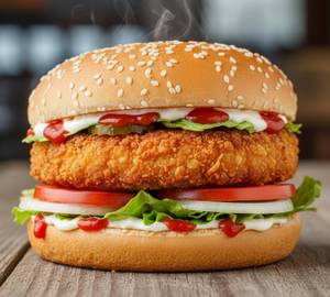 Chicken Patty Burger