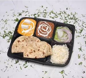 Paneer Butter Masala Dal Makhani Thali