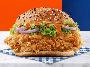 Chicken Big Bang Burger - Tandoori