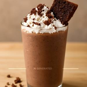 Crunchy Brownie Thick Shake