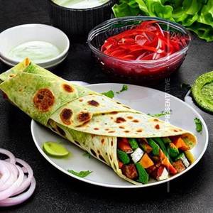 Salad tikki wrap