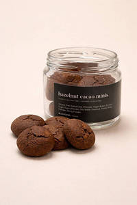 Hazelnut Cacao Cookies - Jar Of 9 Mini