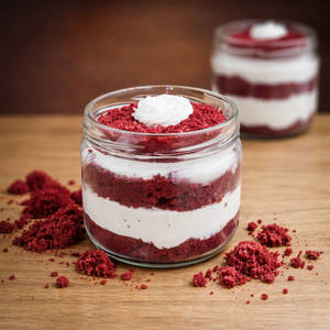 RED VELVET CHEESE JAR