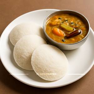 Idli Sambar Plet