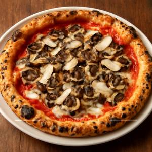 Funghi Parmigiano Neapolitan Pizza