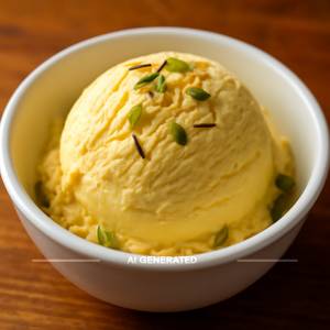 Kesar Pista Ice Cream
