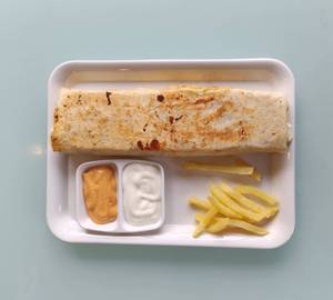 Large cheese shawarma