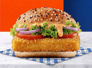 Paneer Big Bang Burger
