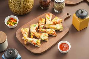 Jain Italian Herbed Chilli Cheese Toast