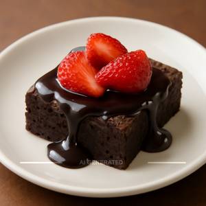 Strawberry Fudge Brownie