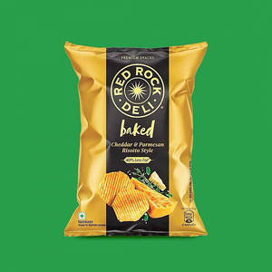 Red Rock Deli Baked Chips ( Cheddar & Parmesan Risotto Style ) 53g